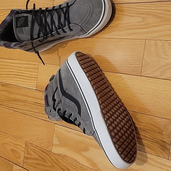 Vans Sk8 Hi MTE Pewter/Plaid - Picture 3 of 11